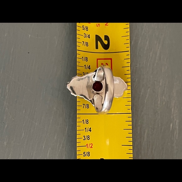 New ⭐️ Ruby Sterling Silver Ring - Picture 11 of 11